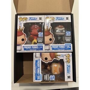 Funko Fundays 2025 Freddy As Black Lantern LE 500, As Zuko, Orange Lantern